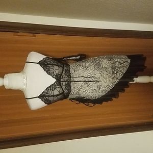 BLACK AND WHITE  BABY DOLL